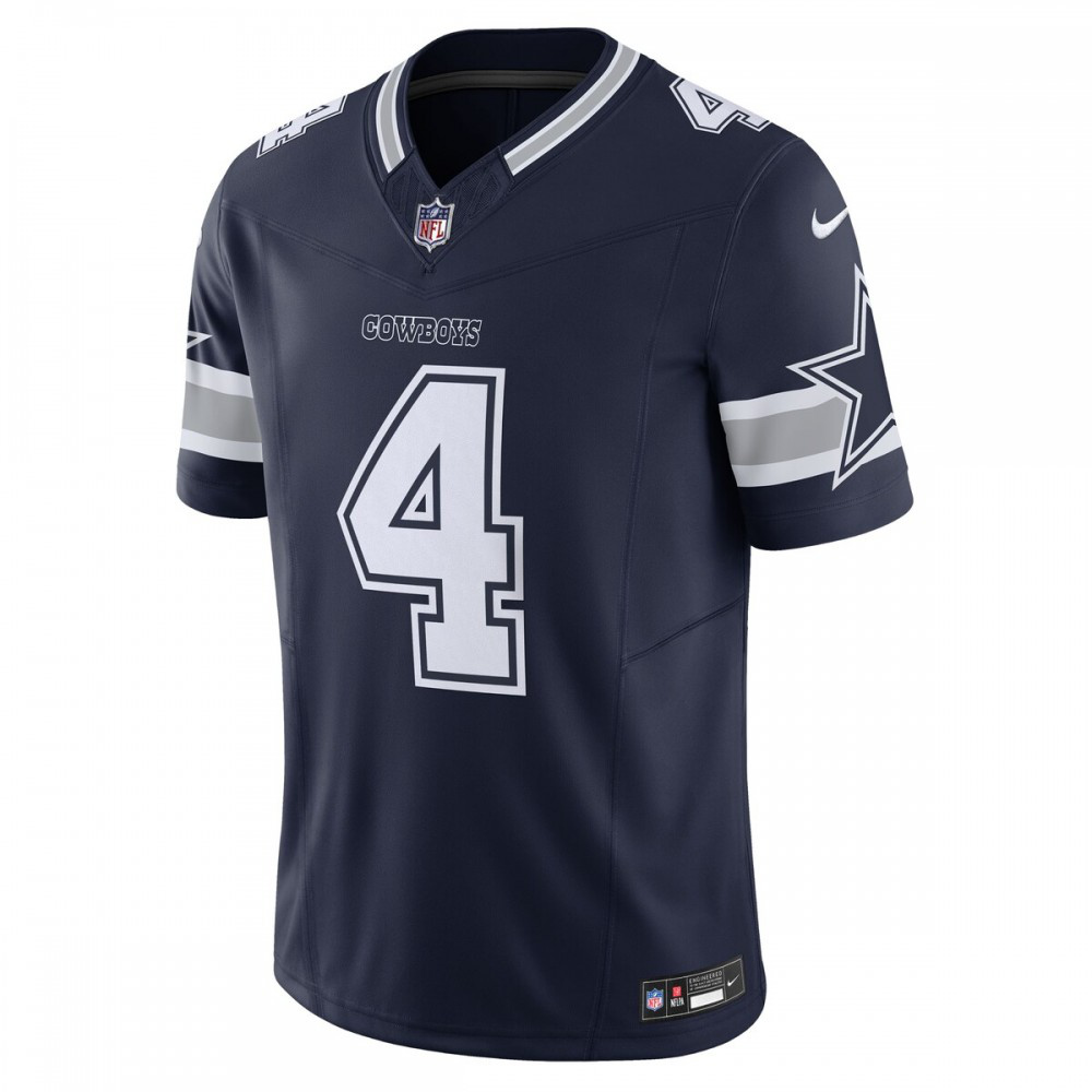 Dak Prescott Dallas Cowboys Nike Vapor F.U.S.E. Limited Jersey - Navy-GridironStore